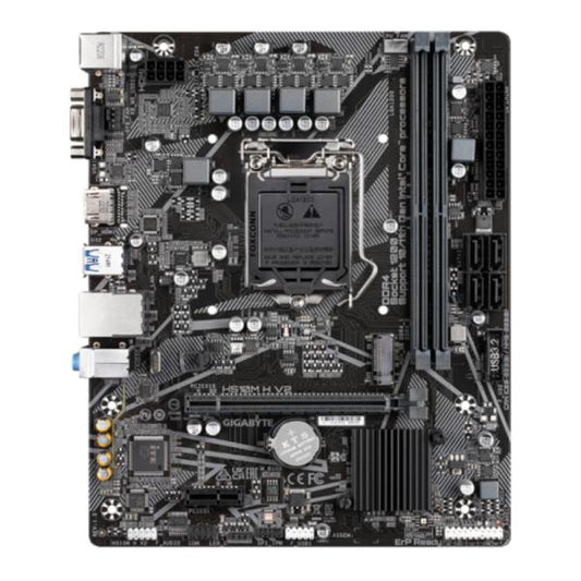 TARJETA MADRE GIGABYTE H510M H V2 LGA1200 MICRO-ATX DDR4 H510MHV2 NEGRO