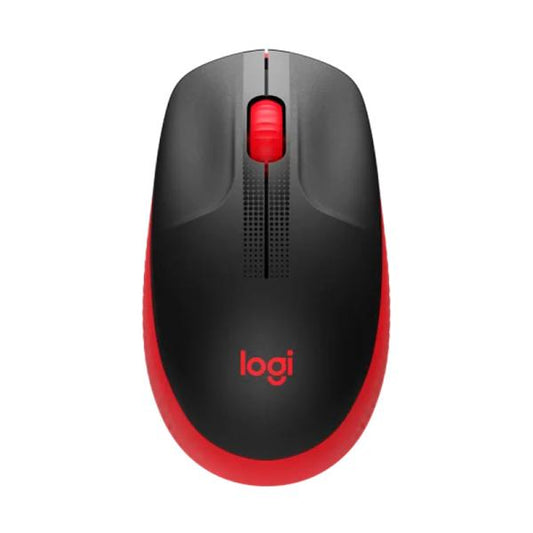 MOUSE LOGITECH  M190 INALÁMBRICO CON RECEPTOR NANO 1000 DPI 910-005904 ROJO