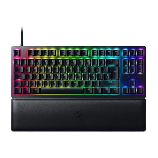 TECLADO GAMING RGB RAZER HUNTSMAN V2 ANALOG MECÁNICO ALÁMBRICO USB ESPAÑOL RZ03-03610700-R311 NEGRO
