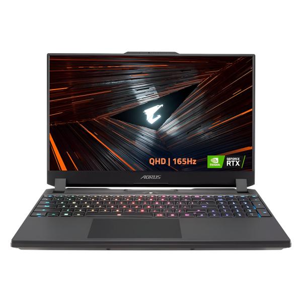 LAPTOP GAMING GIGABYTE AORUS 15 15.6" QHD 165HZ I7-12700H 8GB 1TB TV NVIDIA GEFORCE RTX3070TI 8GB WIN 11 HOME ESPAÑOL NEGRO XE4-73USB14SH-R