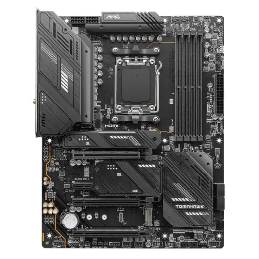 TARJETA MADRE MSI MAG X670E TOMAHAWK WIFI AM5 ATX DDR5 AM5 911-7E12-001 NEGRO