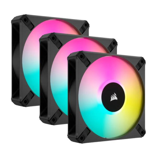 ABANICO RGB 3 EN 1 CORSAIR ICUE AF120 ELITE 120MM CO-9050154-WW/RF NEGRO