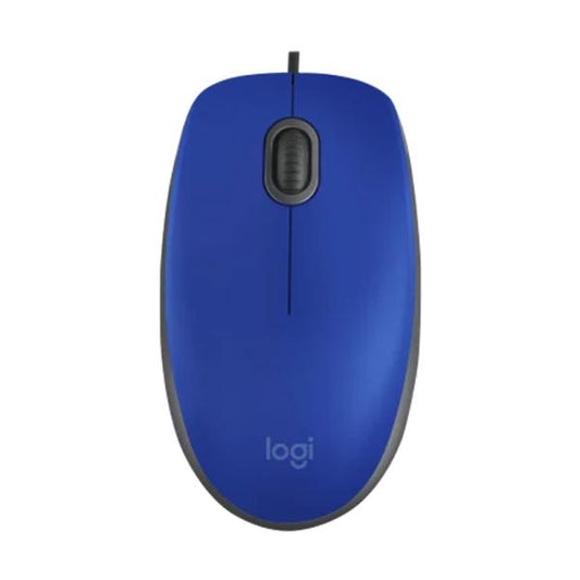 MOUSE LOGITECH M110 SILENT ALÁMBRICO USB-A 1000DPI 910-006662 AZUL