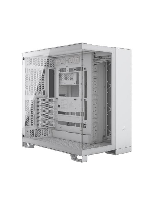 CASE GAMING RGB CORSAIR 6500X MID TOWER SIN VENTILACIÓN INCLUIDA CC-9011258-WW BLANCO