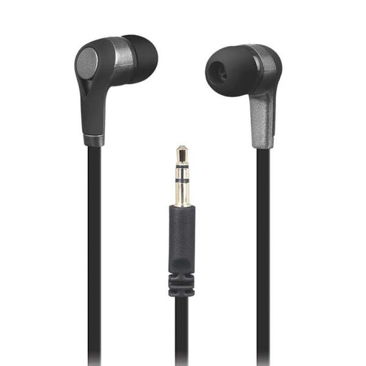 AUDIFONO UNNO TEKNO ROCKBUDS ALÁMBRICO 3.5MM HS7003BK NEGRO