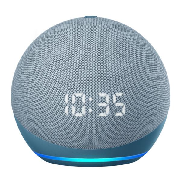 AMAZON ECHO DOT GEN 4 CON RELOJ B085M66LH1 CELESTE