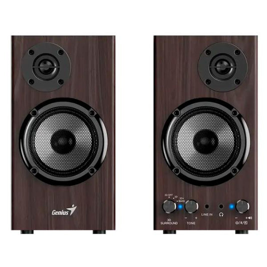 PARLANTE GENIUS SP-HF520BT 20W BLUETOOTH / 3.5MM 31730054400 MADERA OSCURO