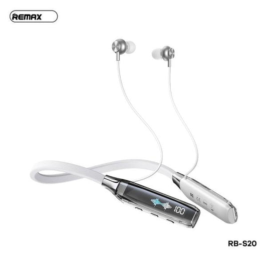 AUDIFONOS MANOS LIBRES BLUETOOTH RB-S20 REMAX BLANCO