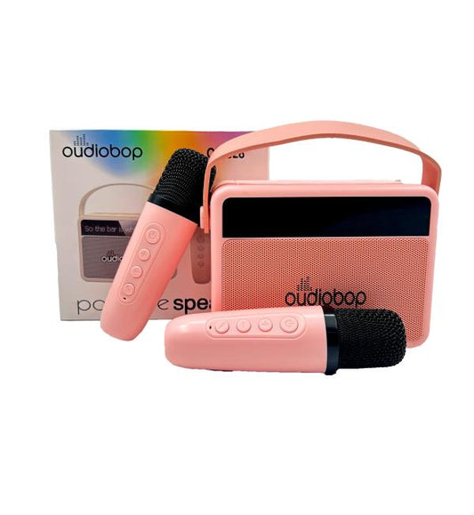 PARLANTE BLUETOOTH OP-528 ROSADO